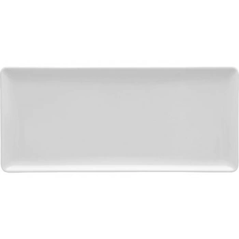 Блюдо прямоуг. «Сан Марино»; фарфор; L=29,B=13см; белый