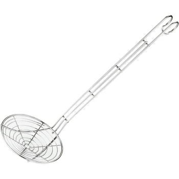 Шумовка; сталь нерж.; D=18,L=40см; металлич.