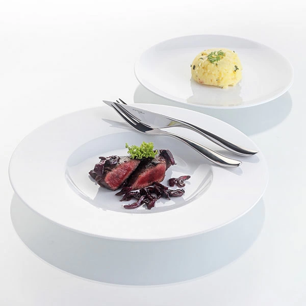 Блюдо «С-Класс»; фарфор; D=29.5,H=3см; белый