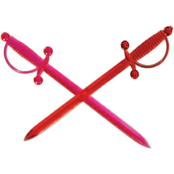 Пики д/канапе «Меч» [500шт]; полистирол; L=7см; разноцветн.