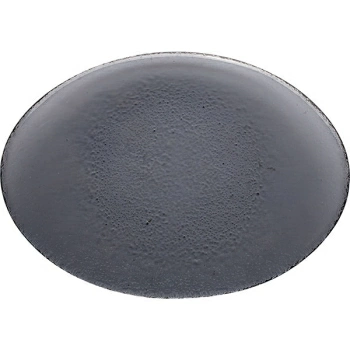 Блюдо овал. «Элла»; стекло; L=20,B=14см; серый