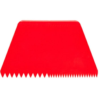 Шпатель кондит. [10шт]; пластик; H=3.5,L=22,B=13.5см; красный