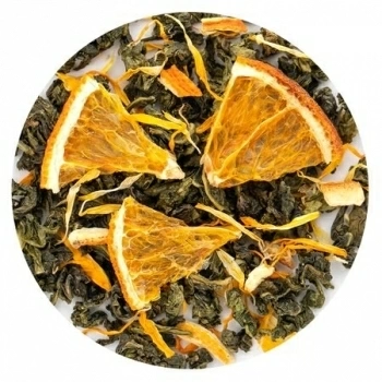 Чай ароматизированный улун Красный Апельсин LBS Tea