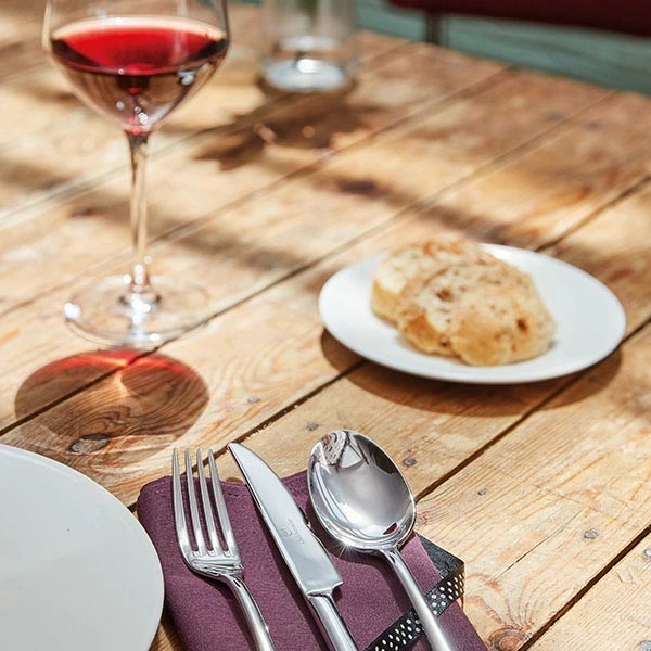 Ложка столовая «Лаццо»; сталь нерж.; L=210/70,B=5мм; металлич.