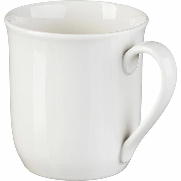 Кружка «Эмбасси вайт»; фарфор; 300мл; L=11см; белый