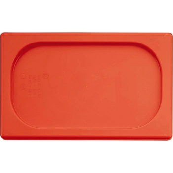 Крышка для гастр-ти (1/1); полипроп.; H=2,L=53,B=32.5см; красный