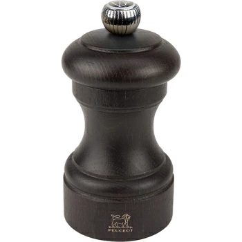 Мельница для соли метал.мех.; дерево; D=5.2,H=10см; шоколад.