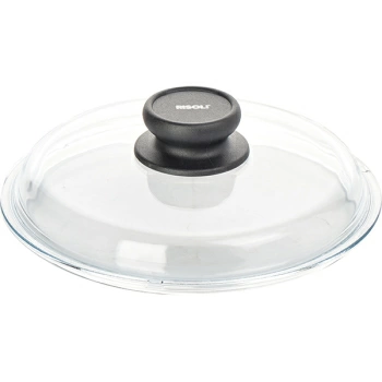 Фото Крышка; стекло; D=20см; прозр.,черный Крышка; стекло; D=20см; прозр.,черный