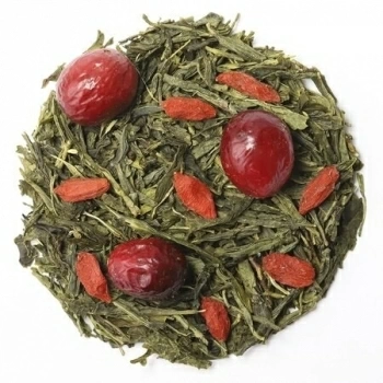 Зеленый чай Сакура, ароматизированный LBS Tea 500 гр.