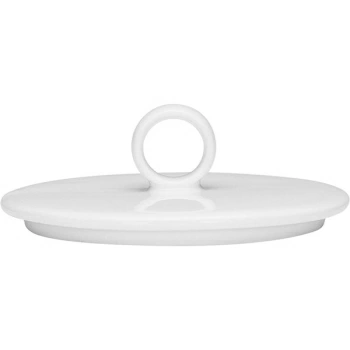 Крышка для салатника 69 6569 «Пьюрити»; фарфор; D=7.5см; белый