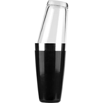 Шейкер Бостон ILSA 500мл нержавеющая сталь черный