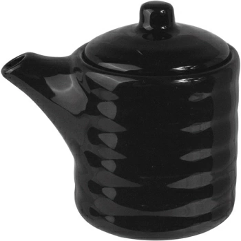 Соусник-бутылка «Кунстверк»; фарфор; 150мл; D=6.5,H=8.9см; черный