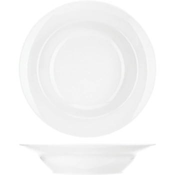 Тарелка глуб. «Идиллия»; фарфор; 500мл; D=24,H=5см