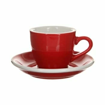 Кофейная пара Loveramics | Лаврамикс Egg 80мл красная