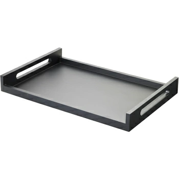 Поднос сервировочный; бук; H=7,L=60,B=40см; черный