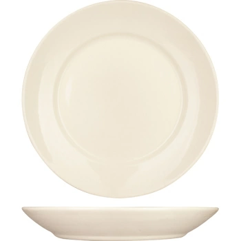 Салатник «Айвори»; фарфор; 1000мл; D=27см; слон.кость