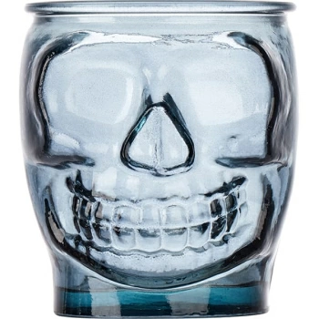 Стакан для коктейлей; стекло; 400мл; D=89,H=102мм; синий