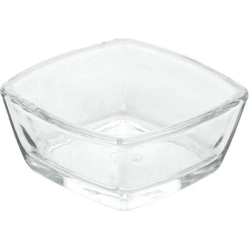 Салатник «Токио»; стекло; 57мл; H=3,L=8.1,B=6.6см; прозр.