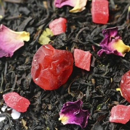 Черный чай Вишня с ромом Classic, ароматизированный LBS Tea 500 гр.