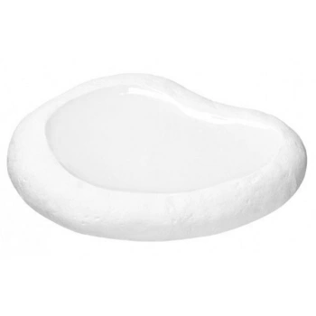 Фото Тарелка для презентаций «Сенд»; фарфор; H=4,L=31,B=26см; бежев.,матовый Тарелка для презентаций «Сенд»; фарфор; H=4,L=31,B=26см; бежев.,матовый