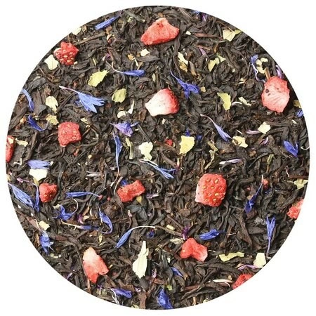 Фото Чай ароматизированный черный Земляничный восторг LBS Tea Чай ароматизированный черный Земляничный восторг LBS Tea