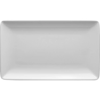 Блюдо прямоугольное «Тэйст вайт»; фарфор; L=27,B=16.8см; белый
