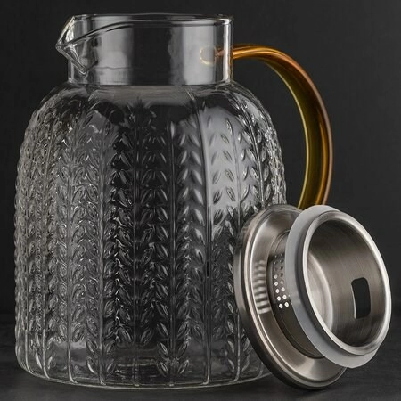Заварочный кувшин Пшеница LBS стекло 1800 мл