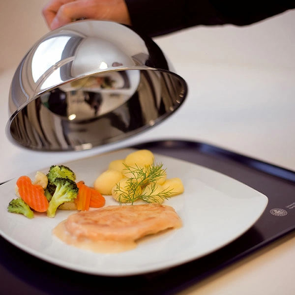 Тарелка квадратная «Опшенс»; фарфор; L=24.5,B=24.5см; белый