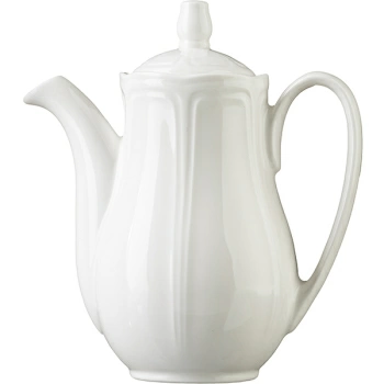 Кофейник «Торино вайт»; фарфор; 340мл; белый