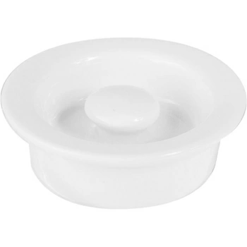 Крышка для чайника «Кунстверк»; фарфор; 470мл; D=6.6/5см; белый