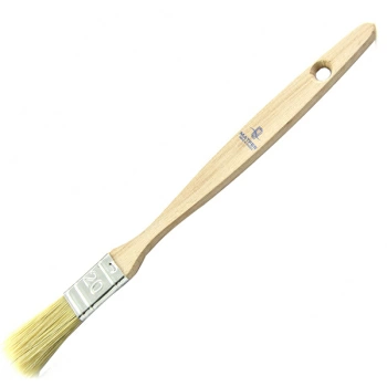 Фото Кисточка кондит.; дерево,щетина натур.; L=220,B=20мм; бежев.,металлич. Кисточка кондит.; дерево,щетина натур.; L=220,B=20мм; бежев.,металлич.