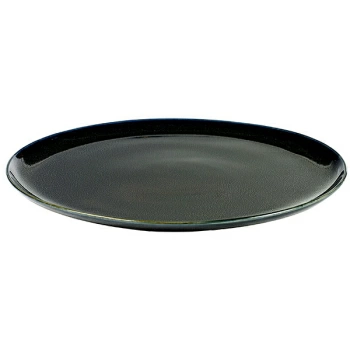 Тарелка; керамика; D=22,H=1.5см; синий