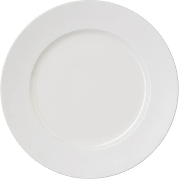 Тарелка «Олеа»; фарфор; D=25.5,H=2.5см; белый