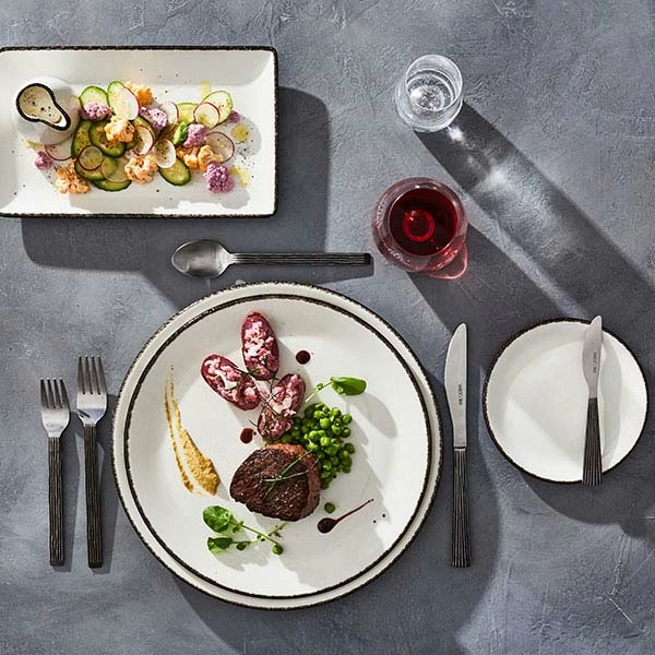 Блюдо прямоуг. «Чакоул дэпл»; фарфор; L=27,B=16.8см; белый