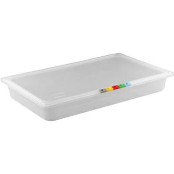 Фото Гастроемкость (1/1); полипроп.; H=6.5,L=53,B=32.5см; прозр. Гастроемкость (1/1); полипроп.; H=6.5,L=53,B=32.5см; прозр.