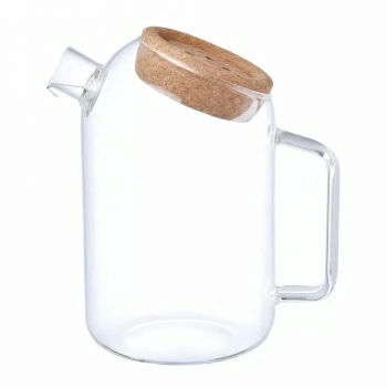 Чайник-кувшин P.L. Proff Cuisine 1100 мл термостойкое стекло