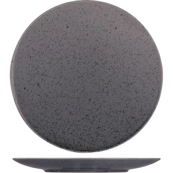 Тарелка для пиццы «Лайфстиль»; фарфор; D=30,H=2.5см; серо-голуб.