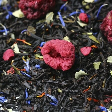 Чай ароматизированный черный Ежевика с малиной Премиум LBS Tea