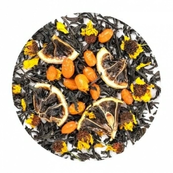 Чай ароматизированный черный Домашний очаг Цейлон LBS Tea