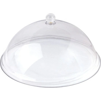 Крышка для тарелки; поликарбонат; D=30,H=14см; прозр.