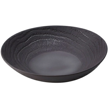 Салатник «Арборесценс» цвет-лакрица; фарфор; 850мл; D=24,H=6см