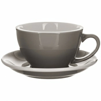 Кофейная пара Loveramics | Лаврамикс Egg 300мл серая