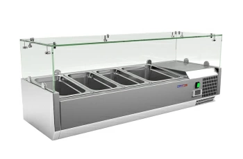 Витрина холодильная Cooleq VRX 1200/380