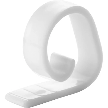 Клипса для стола MAK пластик белый (40шт)