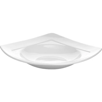 Салатник «Симплисити Вайт»; фарфор; 200мл; H=4,L=19,B=19см; белый