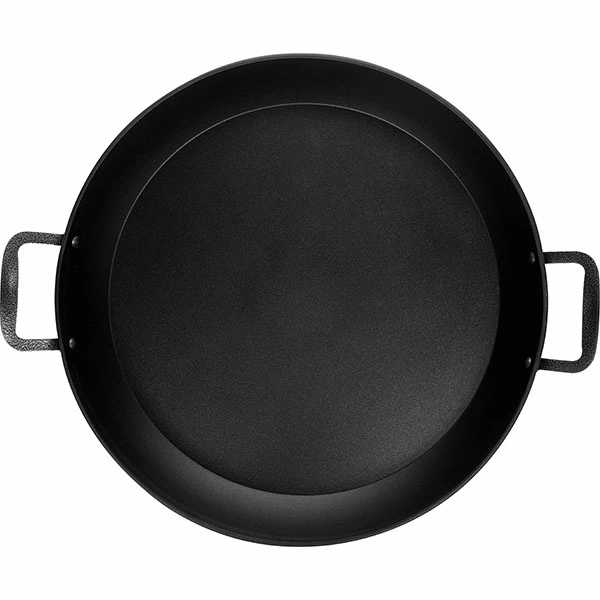 Сковорода 2ручки,с антиприг.покрыт. «Клас Шеф+»; алюмин.,тефлон; D=50/41,H=7,L=70см; синий,черный