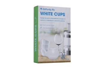 Средство для отбеливания посуды DrPurity White Cups