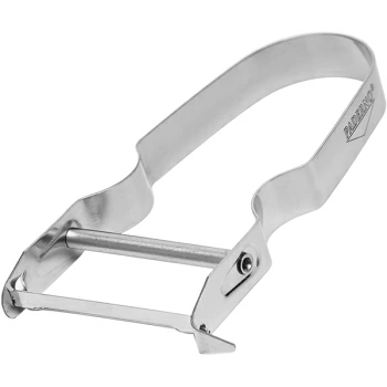 Нож для чистки овощей; сталь; L=11,B=6.5см; металлич.