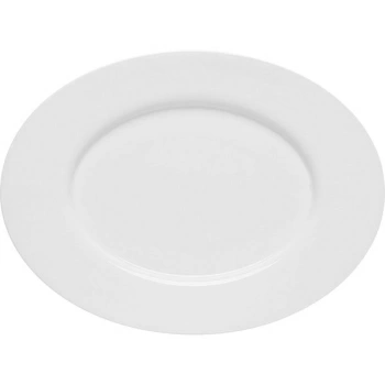 Тарелка для этаж.3-ярусной с отв. «Пьюрити»; фарфор; D=24,H=2см