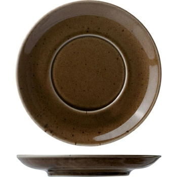 Блюдце «Кантри Стайл»; фарфор; D=17,H=2см; зелен.